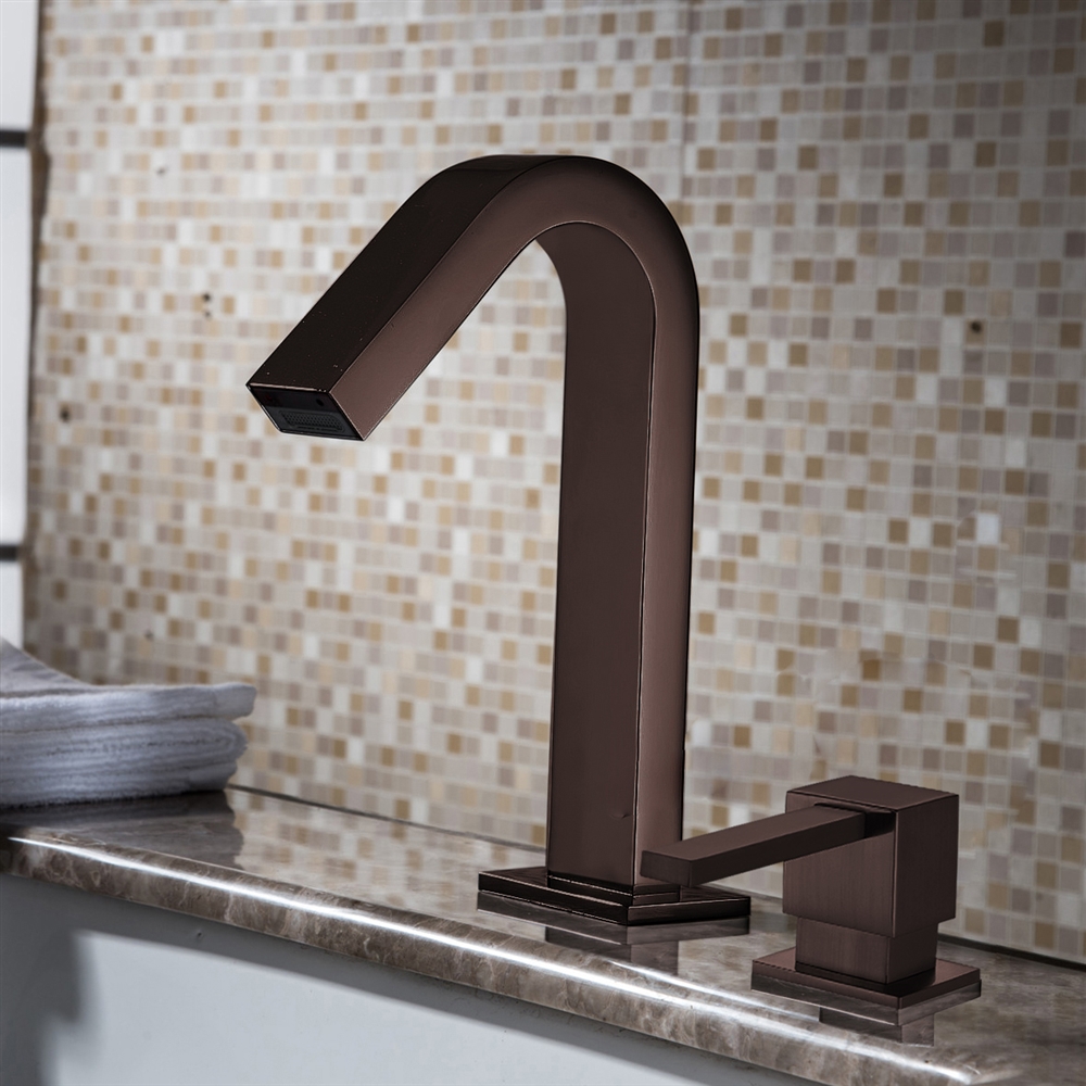 Fontana Commercial Light Oil Rubbed Bronze Touch Less Automatic Sensor Faucet